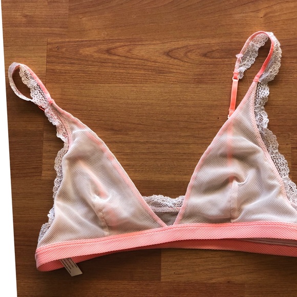 Free People Other - new Free People Intimately orange cream medium bra